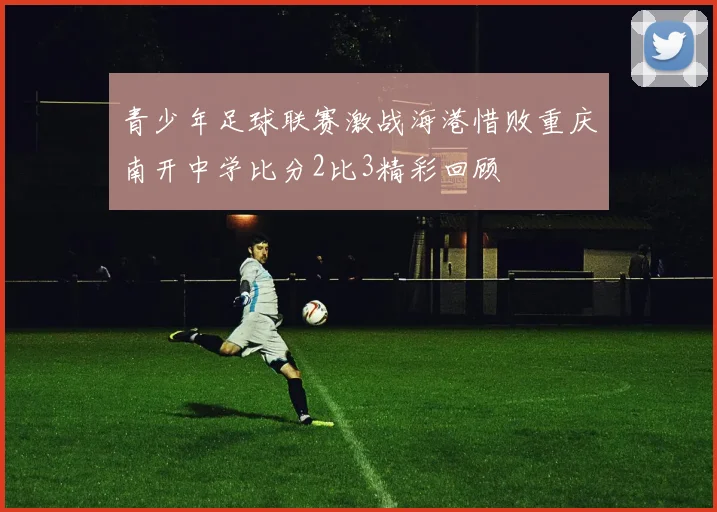 青少年足球联赛激战海港惜败重庆南开中学比分2比3精彩回顾